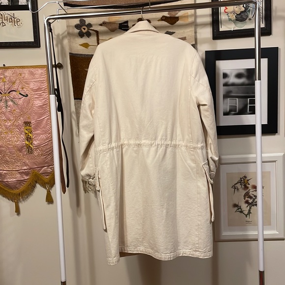 GIRLS OF DUST W FIELD COAT IN NATURAL - Picture 7 of 10